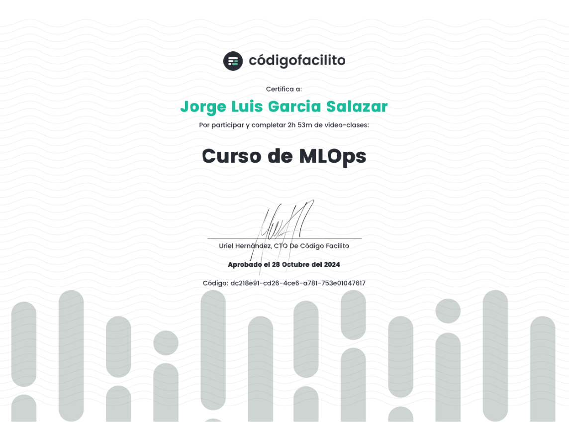Certificado: Científico de Datos