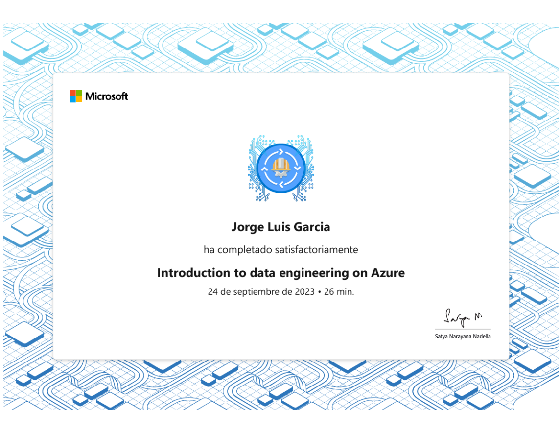 Certificado: Científico de Datos
