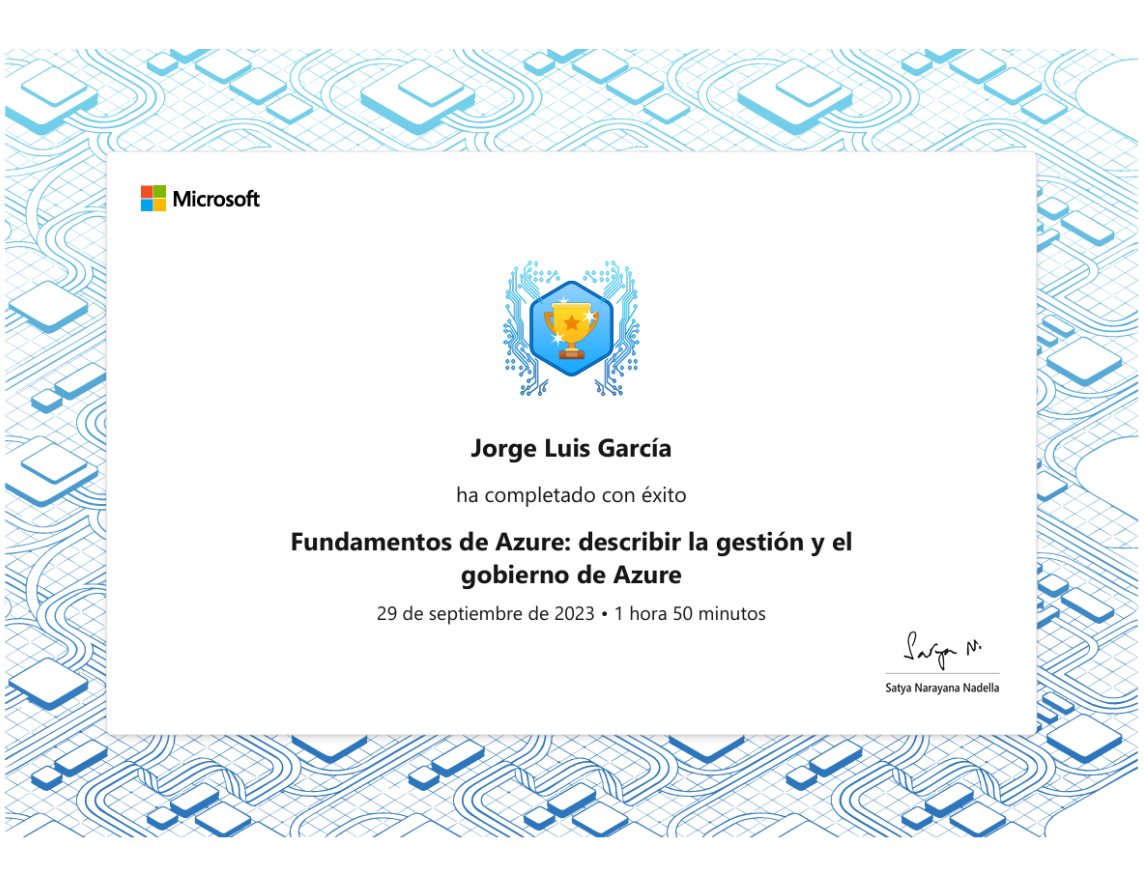 Certificado: Científico de Datos