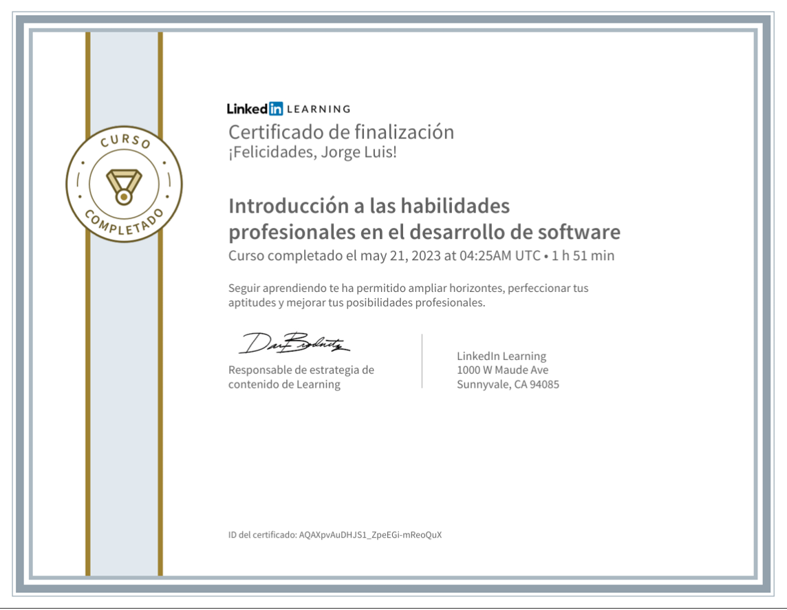 Certificado: Científico de Datos
